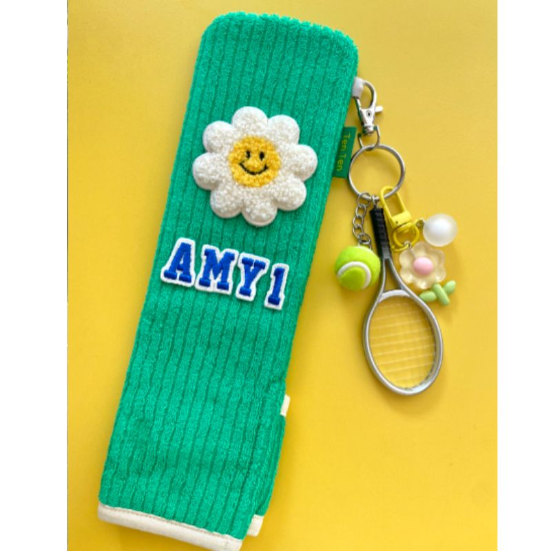 Smile Daisy Green Solid - Initial Version