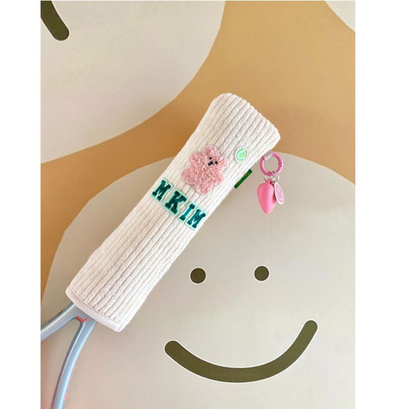 Pink Bear White Solid - Initial Version