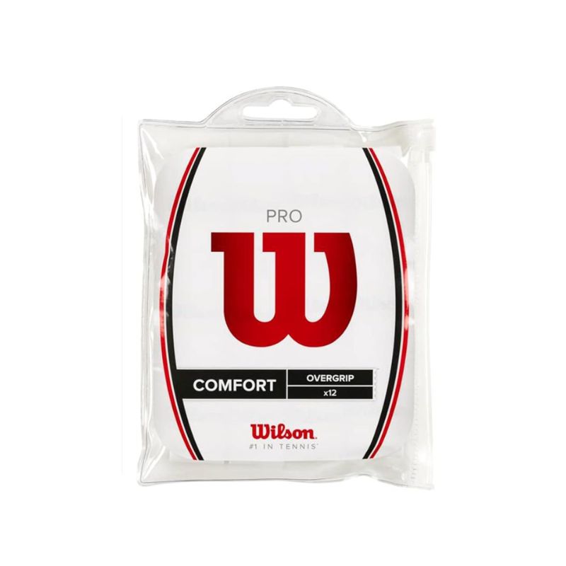 Wilson Pro Overgrip Comfort 12pcs (White)