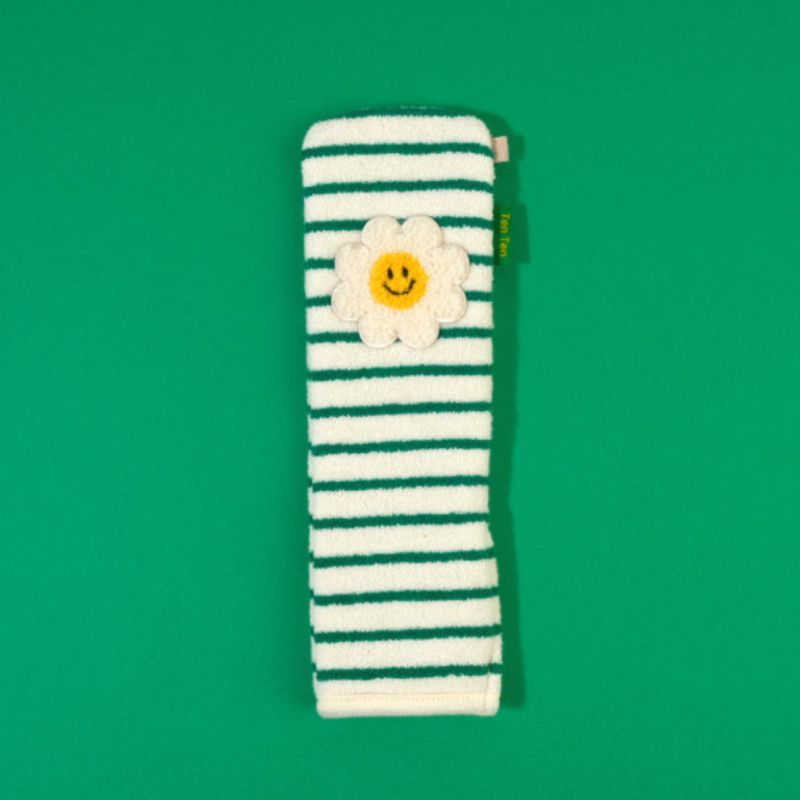 Smile Daisy Green Stripe - Initial Version