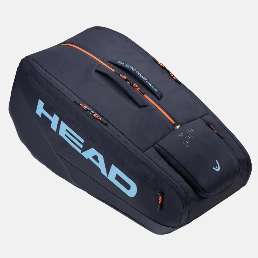 HEAD PRO RACQUET BAG XL NAVY / Jannik Sinner Edition (Capacity : 70L & 12 RACKETS)