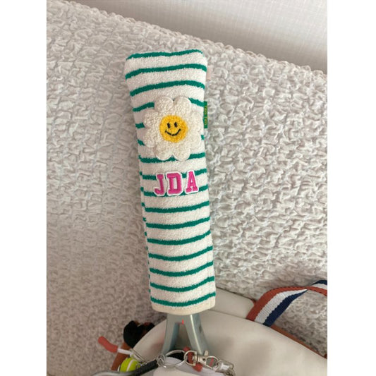 Smile Daisy Green Stripe - Initial Version