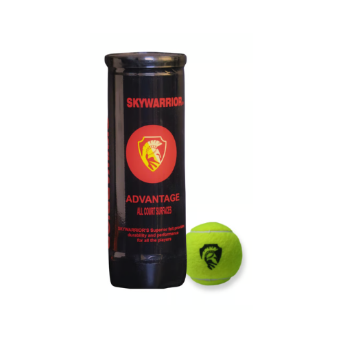 Skywarrior Advantage All Court Surface Tennis Balls (3 Ball Can) *24 Cans - 1 Box*