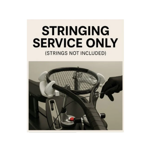 Stringing Service Only (自備網線 / Strings Not Included)