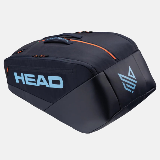 HEAD PRO RACQUET BAG XL NAVY / Jannik Sinner Edition (Capacity : 70L & 12 RACKETS)